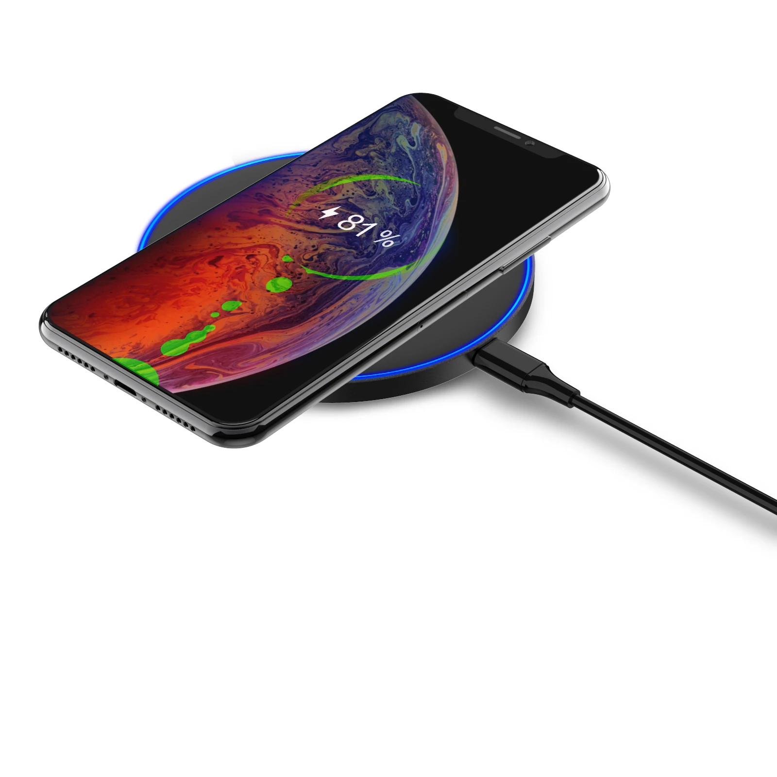 Smartwatch Wireless Charger Aluminium Led Vehicle Wireless Charger Duo Multi Charger Wireless Car