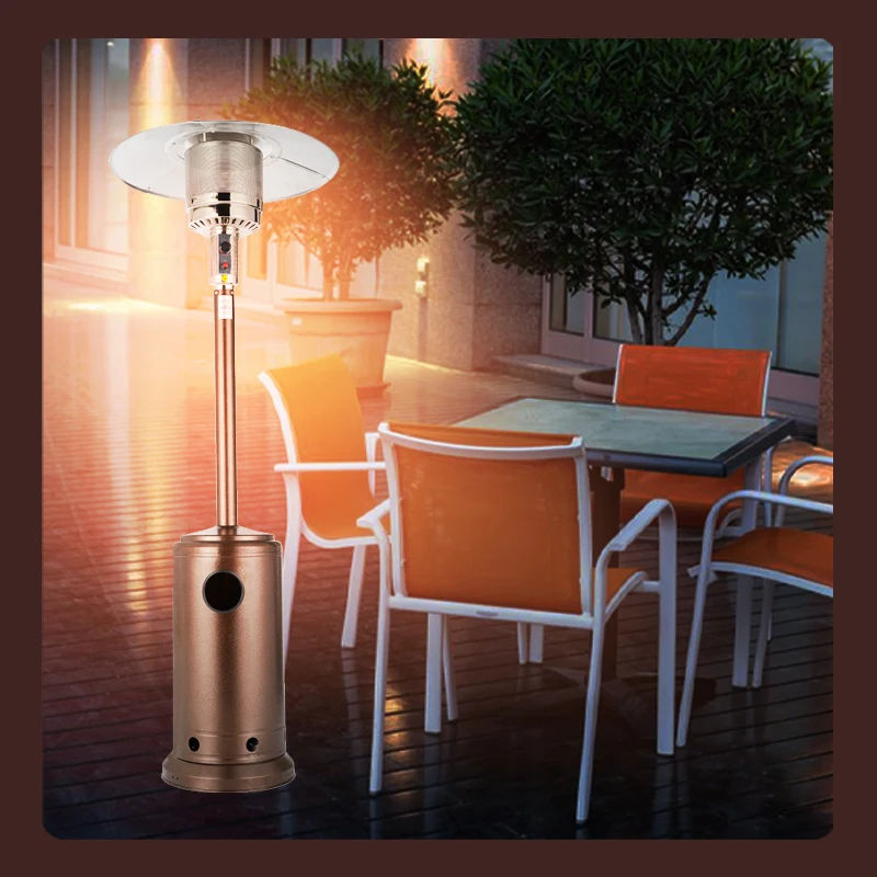 Custom Black Water Proof Outdoor Patio Heaters  gas heater