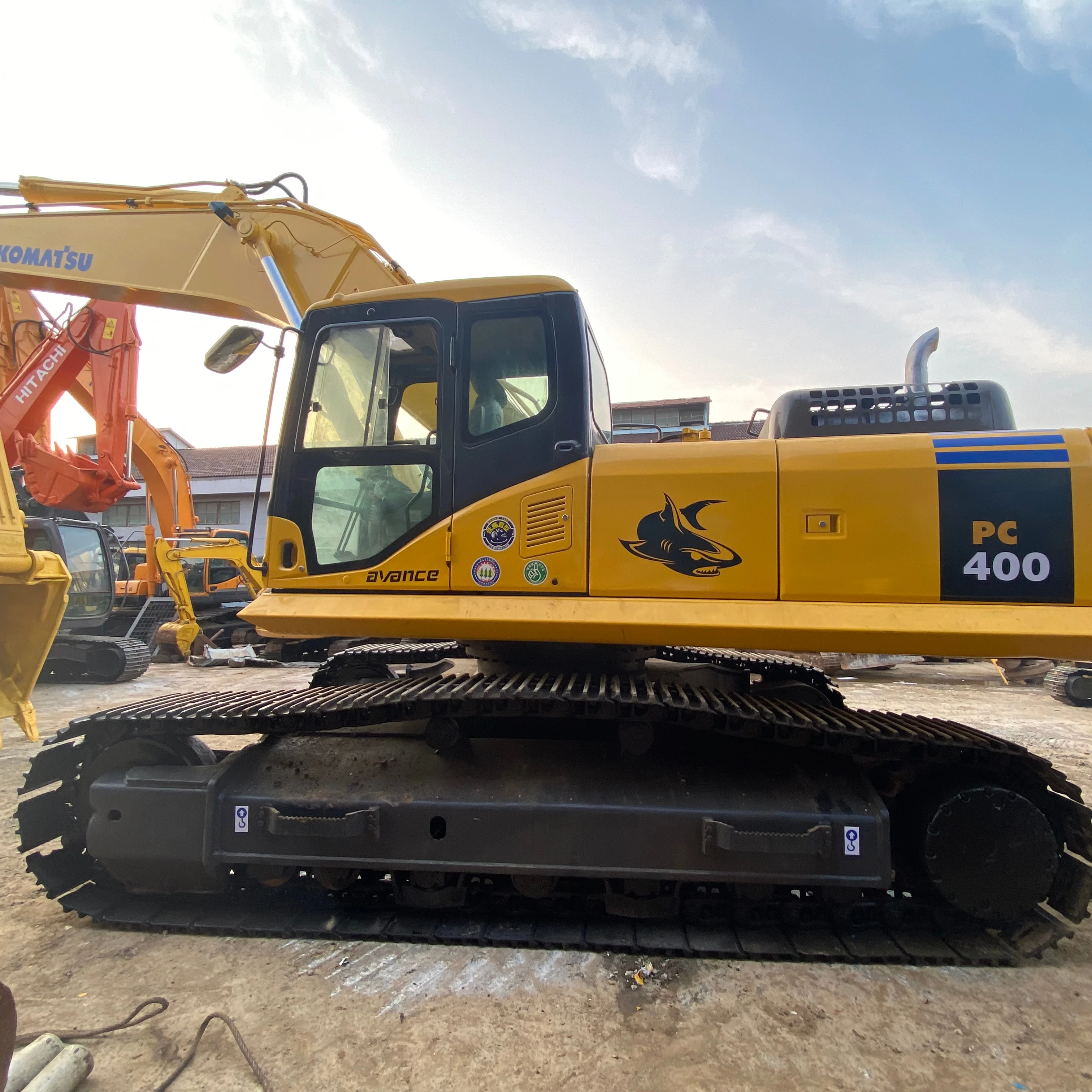 100% Оригинальный excavadora usada Komatsu бренд PC400 PC400-7 PC400LC-7 японский среднего