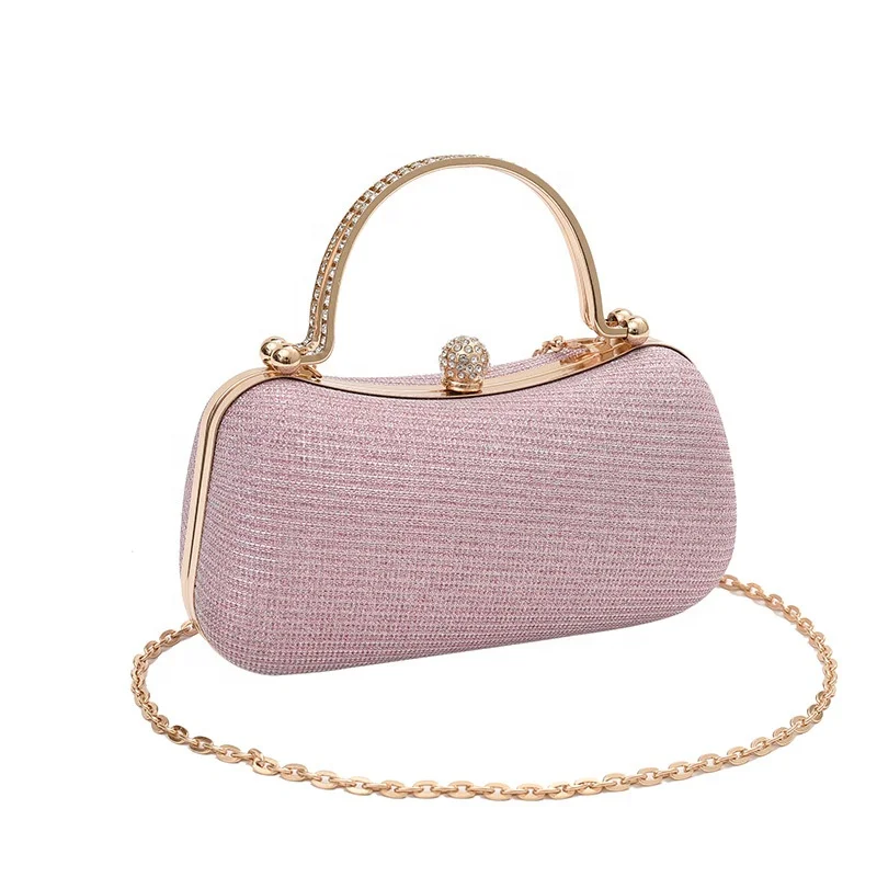 New Fashion Women Chain Shoulder Cross Handbag Clutch Bag for Wedding Party Evening Dinner