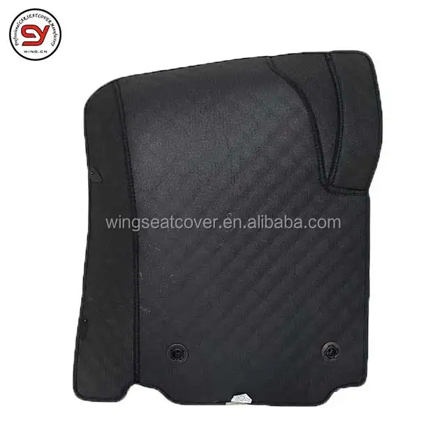 3D 5D 7D car mats factory wholesale double layers for black-red patrol 2010-2019