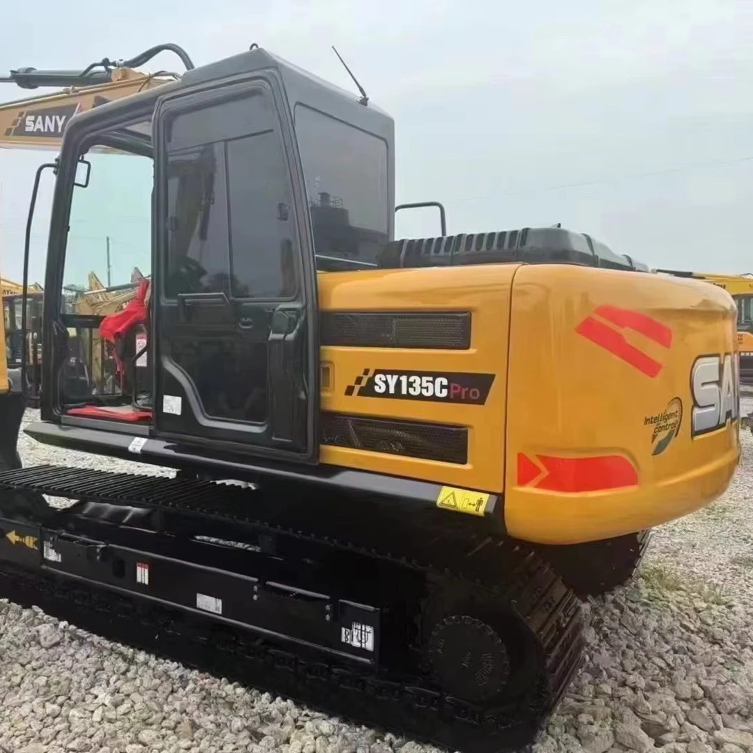 Used Sany Excavator Good Price Reliable Quality Second Hand Medium-sized Digger Small Excavator