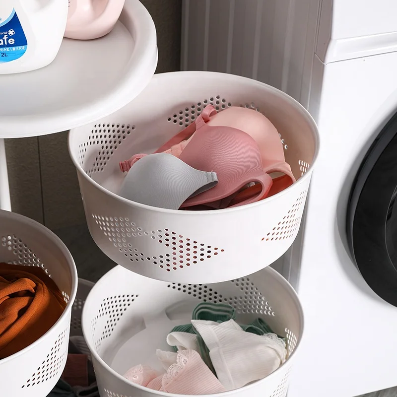 Multipurpose Home Kitchen Rotating Fruit Vegetable Storage Basket Rack 2021