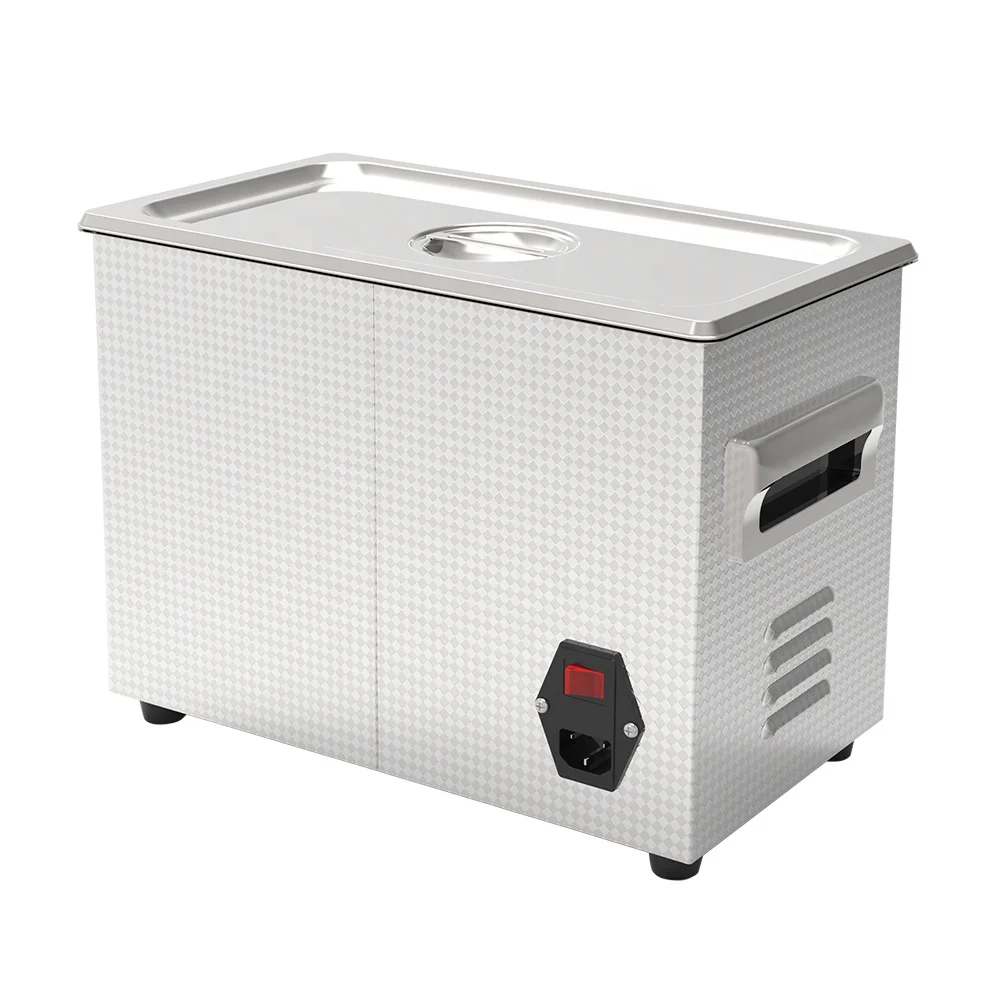 Stainless Steel Bath Washer 180W 4.5L Dental Dentures Diesel Injector Ultrasonic Cleaner Machine