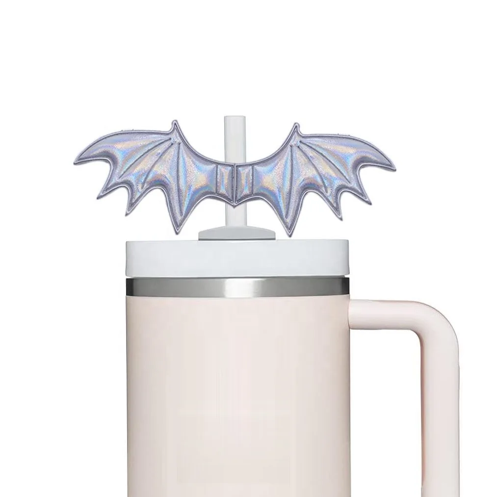 Disco Ball Cow Boy Hat New 40 oz Bottles Straw Toppers Custom Silicone Cow Boy Hats Design Straw Toppers