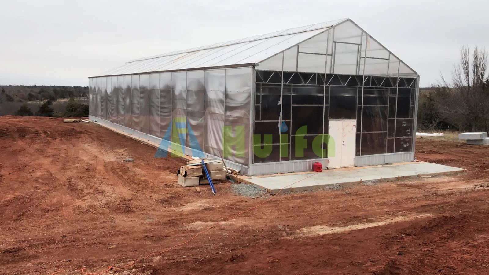 low Cost Greenhouse Hemp Polycarbonate Light Dep Blackout Greenhouse