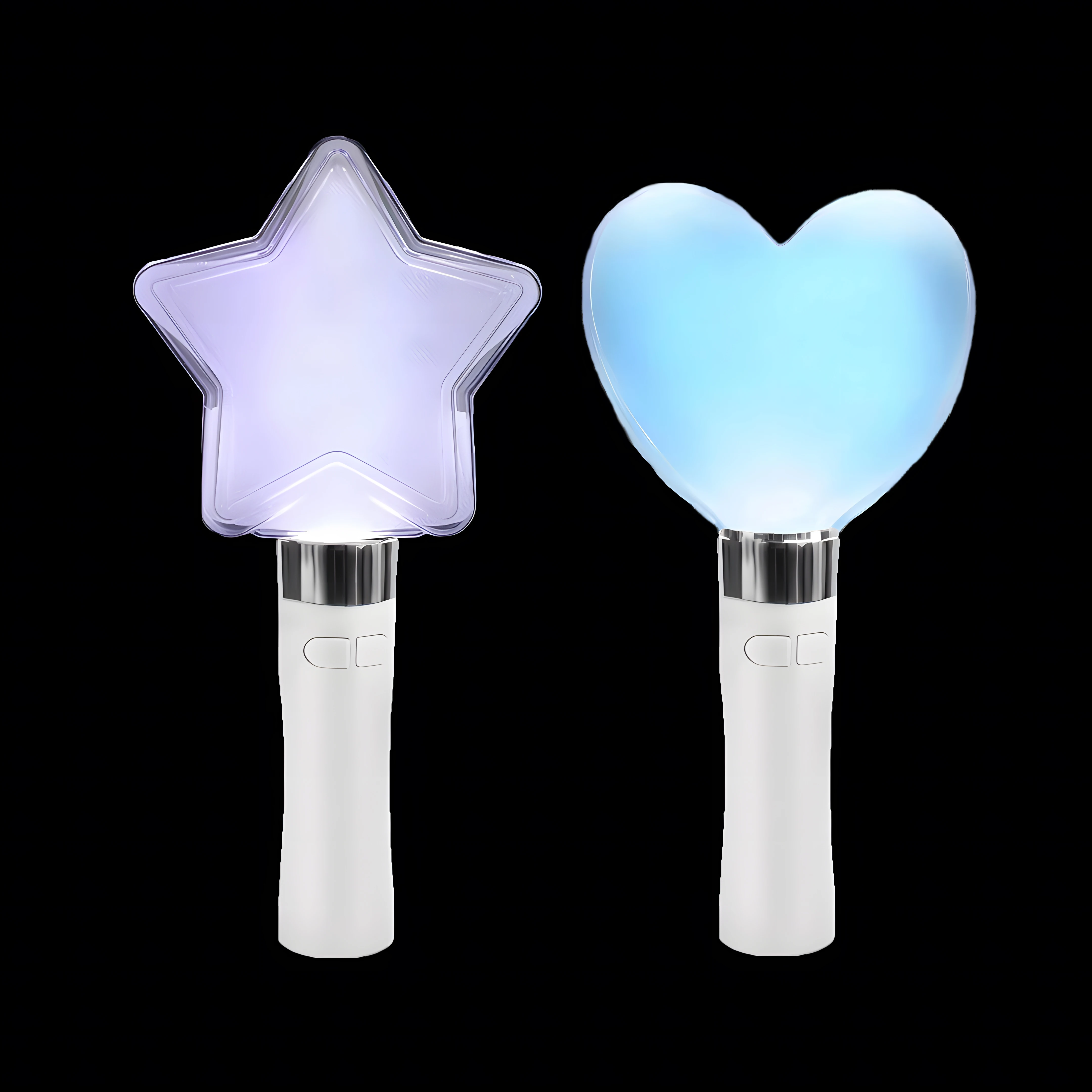 richshining Star Heart-Shaped K-Pop Light Stick Concert Parties World Tours Ramadan Graduation Bar Occasions-Japanese Market
