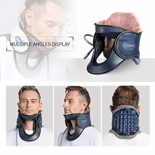2021 New Upgrade Adjustable Spinal Decompression Inflatable Cervical Traction Device