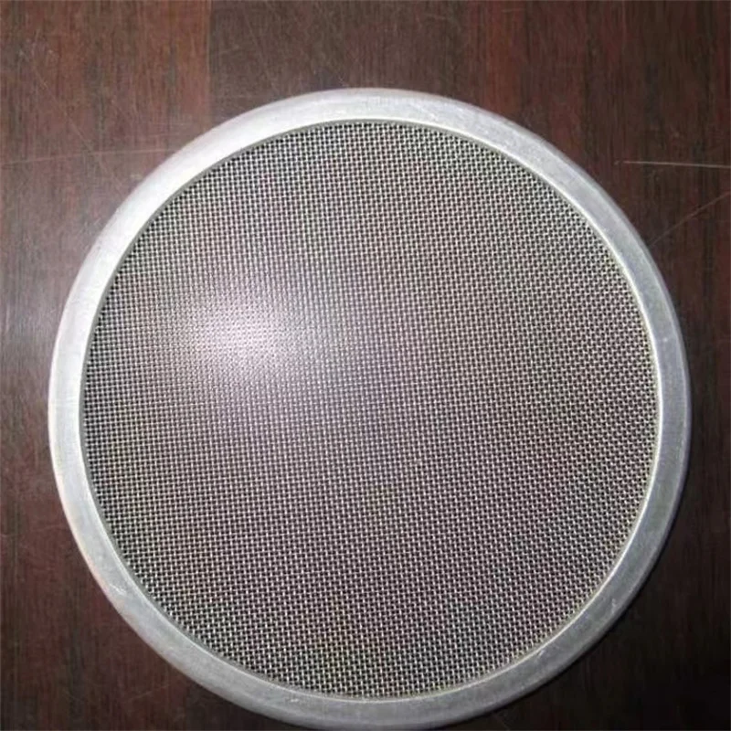 Porous 316L various sizes stainless steel wire mesh filter disc filter