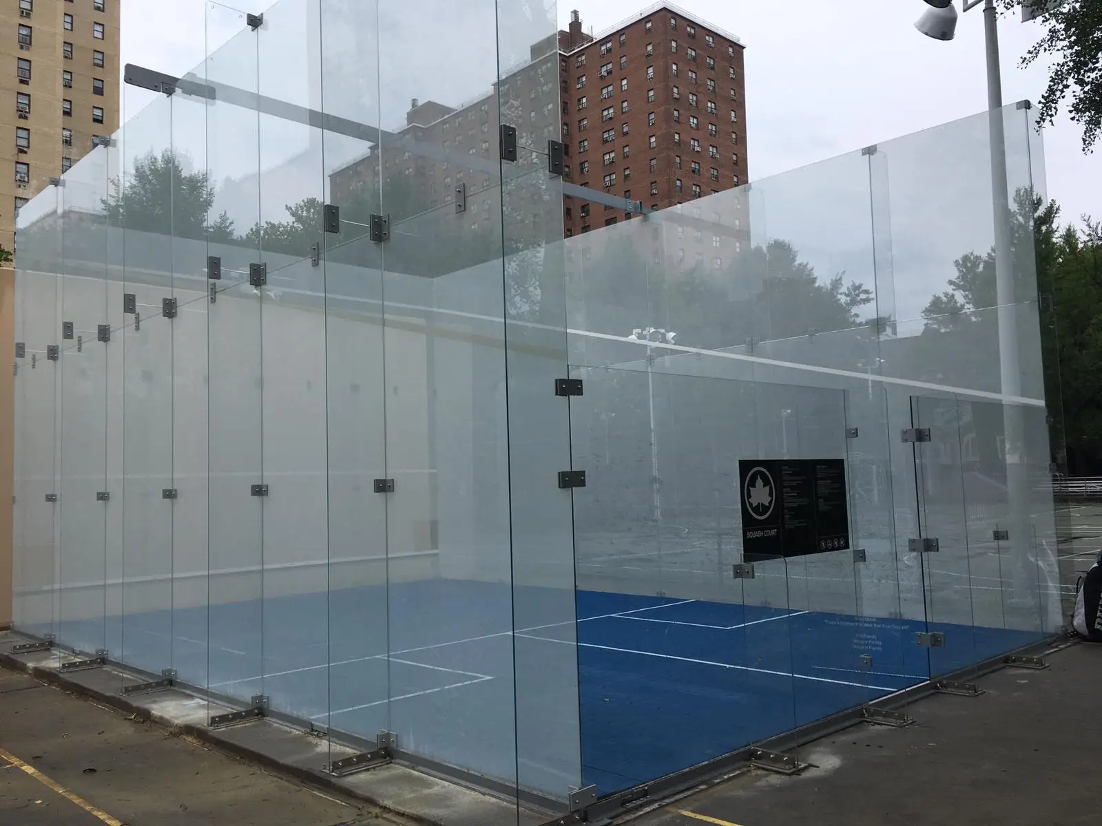Factory price high quality indoor/outdoor squash court