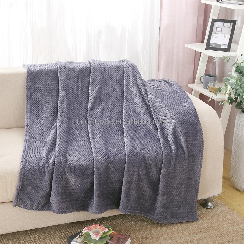 Мягкое бархатное фланелевое одеяло из полиэстера