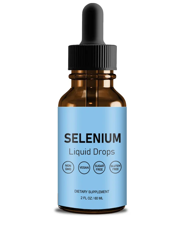 60ml 2fl.oz Natural Selenium Oral Liquid Drop for Liver Health Private Label Printing logo Customization