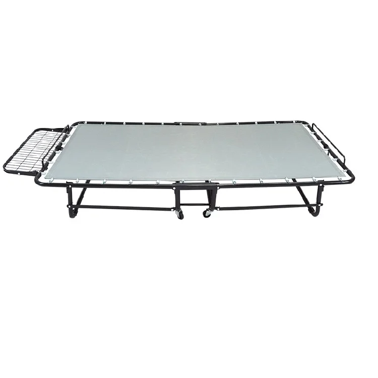 Queen Rollaway Folding Bed With Mattress Portable double metal bed