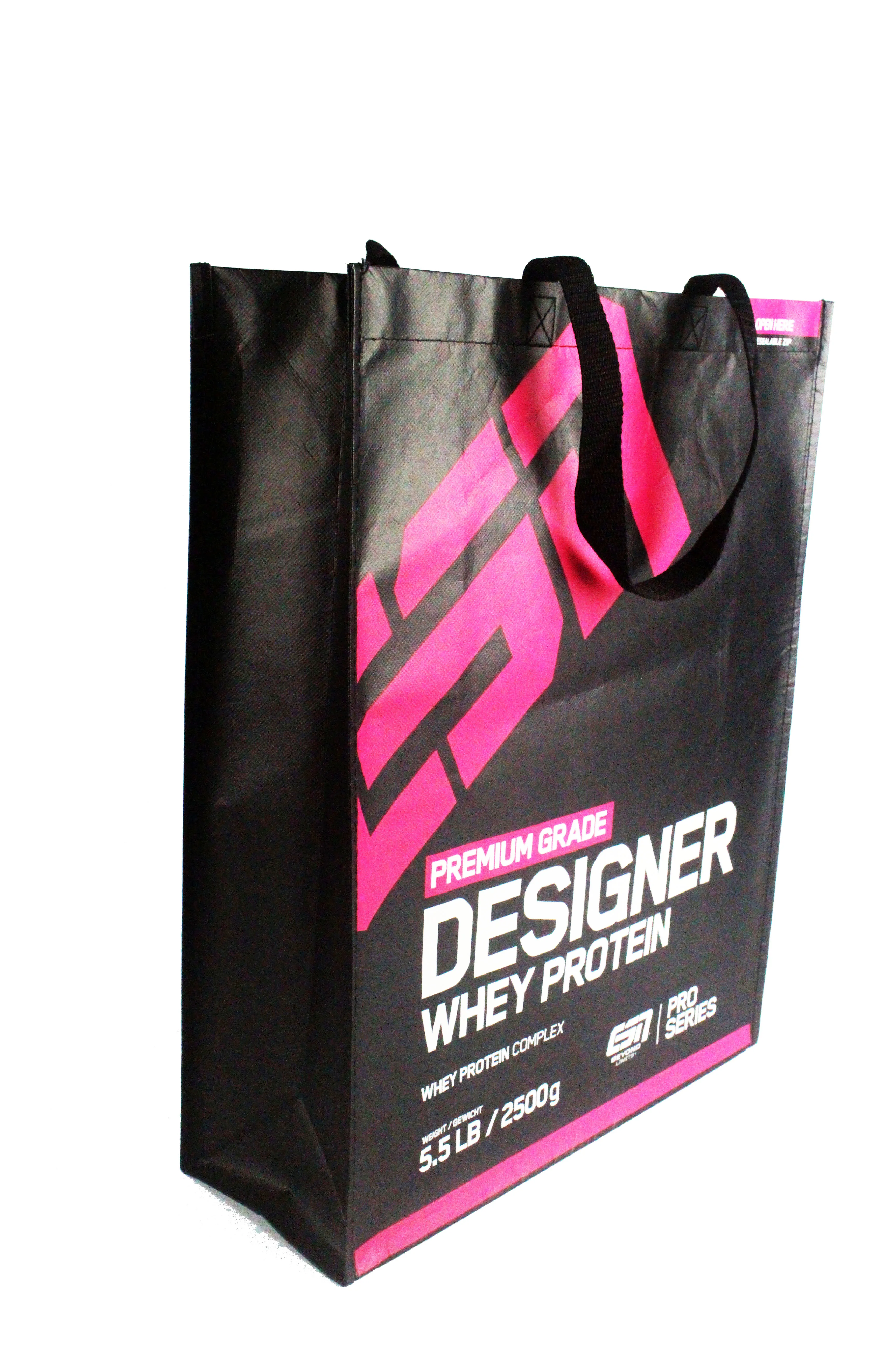 
Custom recycle products non woven shopping bolsas packaging 
