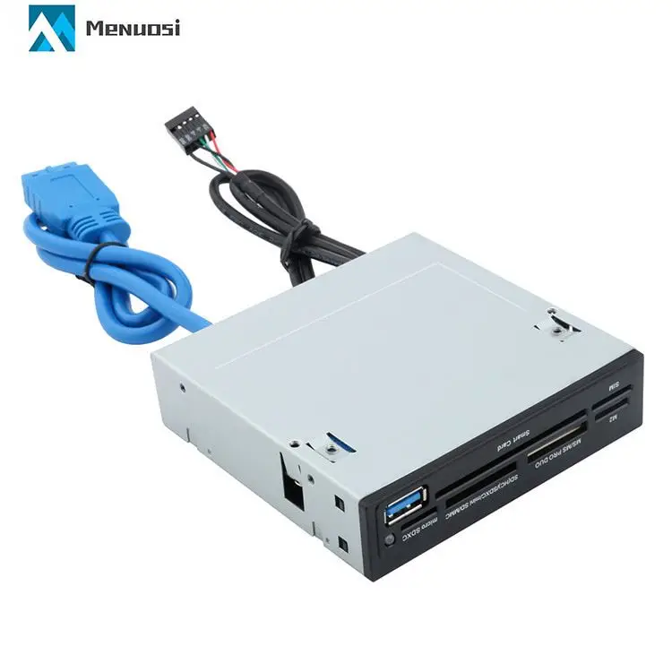 USB 3.0 multi slots 3.5 inch Internal sim Card Reader with UHS-II Support Secure Digital/smart card reader