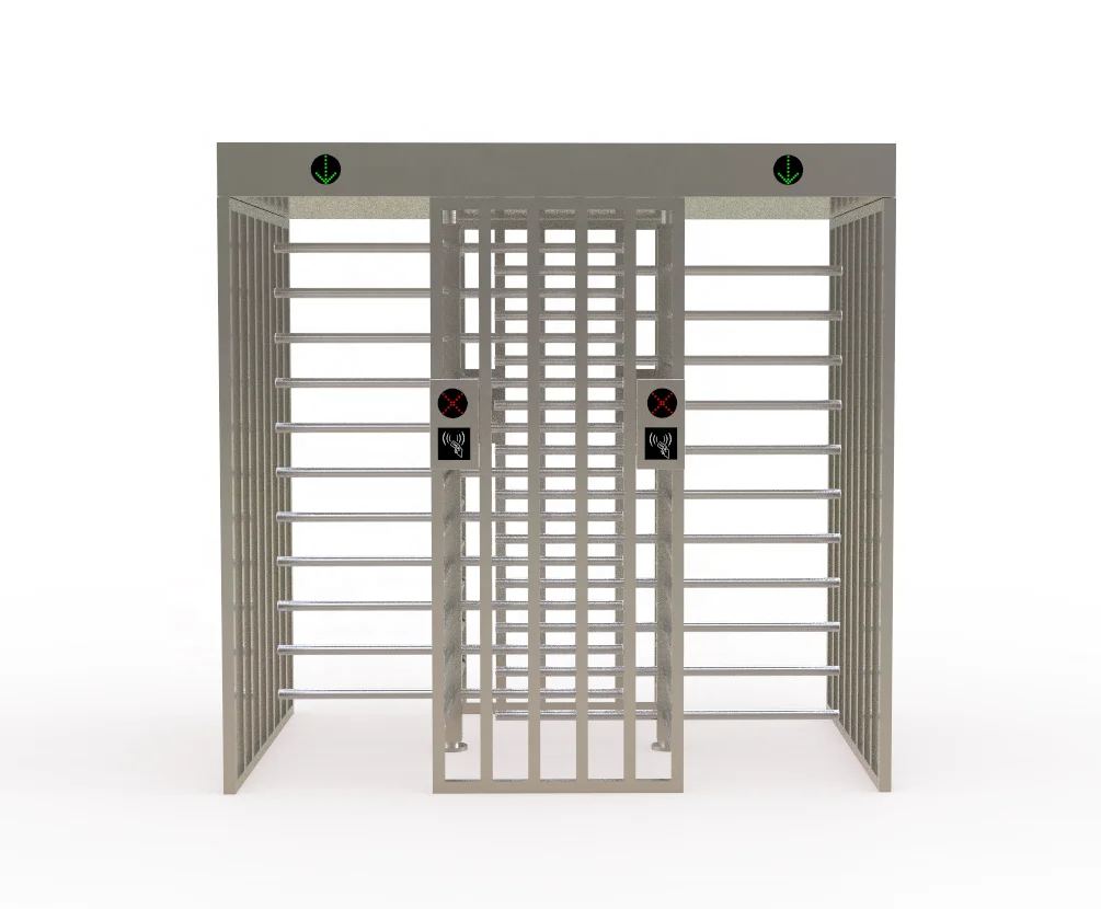 China Manufacturer Oem Rotating Gate  Pedestrian Barrier Gate Revolving Full Height Turnstile Gate