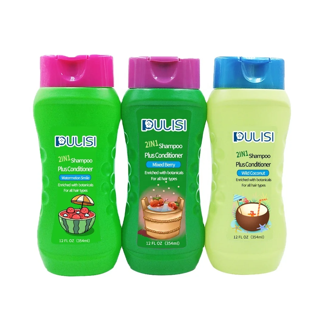 12oz children 2in1shampoo and conditioner