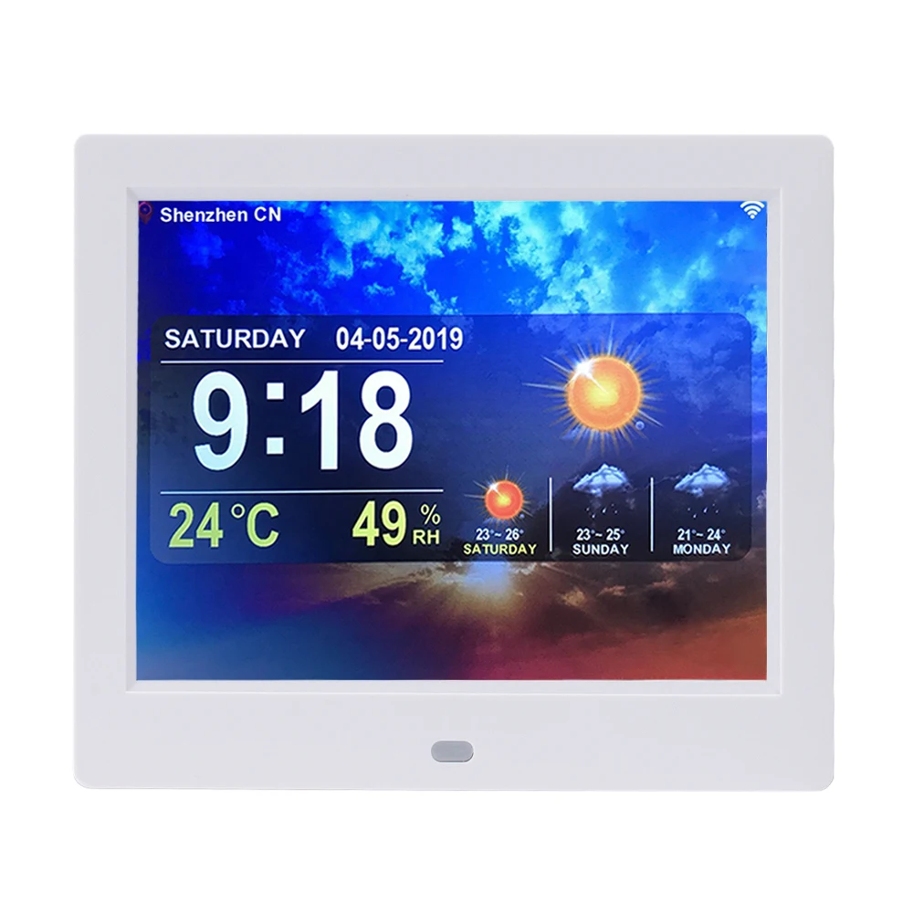 8 inch dementia calendar clock digital wall clock WIFI