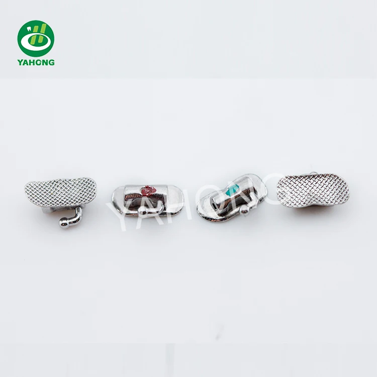 50Sets Dental Orthodontic Sgl Buccal Tube Roth.022 1st Molar Non-Conv Brackets Ortodoncia