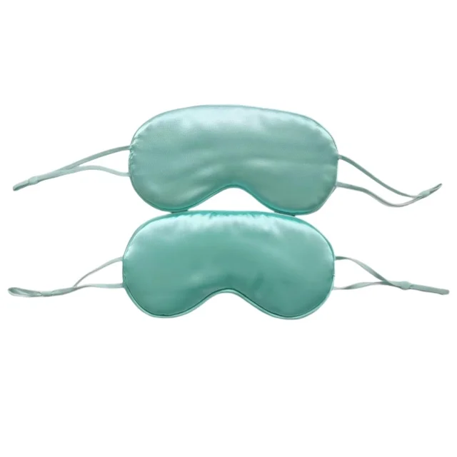 Universal satin ear-hanging eye mask travel light-shielding sleep breathable eye mask spot wholesale beauty and Personal Care