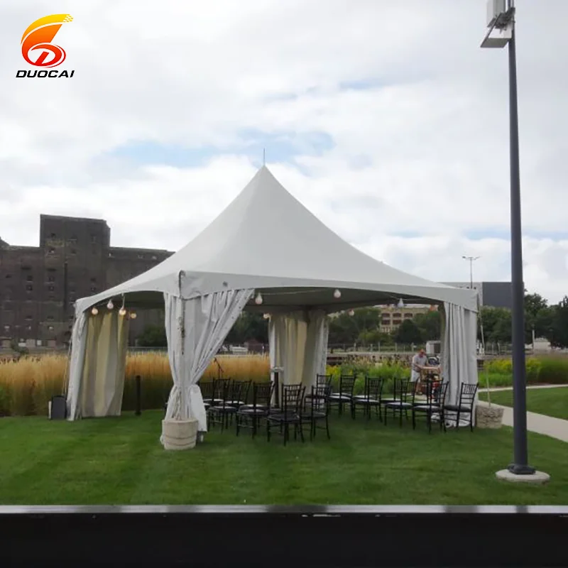 UV-protection Aluminum Frame Pagoda Tent Outdoor 10x10 Wedding Marquee Luxury Party Tent