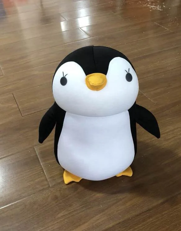 2022 New Lovely Toys OEM Stuffed Christmas Baby Girl Penguin Soft Plush Toy Cute Penguin For Baby girl