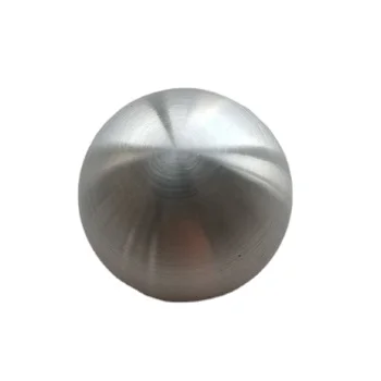 Professional Manufacture Stainless steel 304 Solid Ball with Hole Rod Railing Rod End Cap