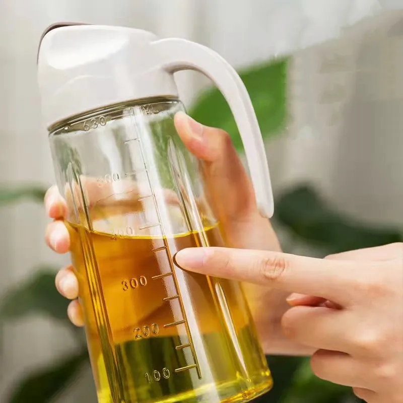 Kitchen Tools Oil Bottle Pump Oil Pot Leak-Proof Reusable Oil  Bottle