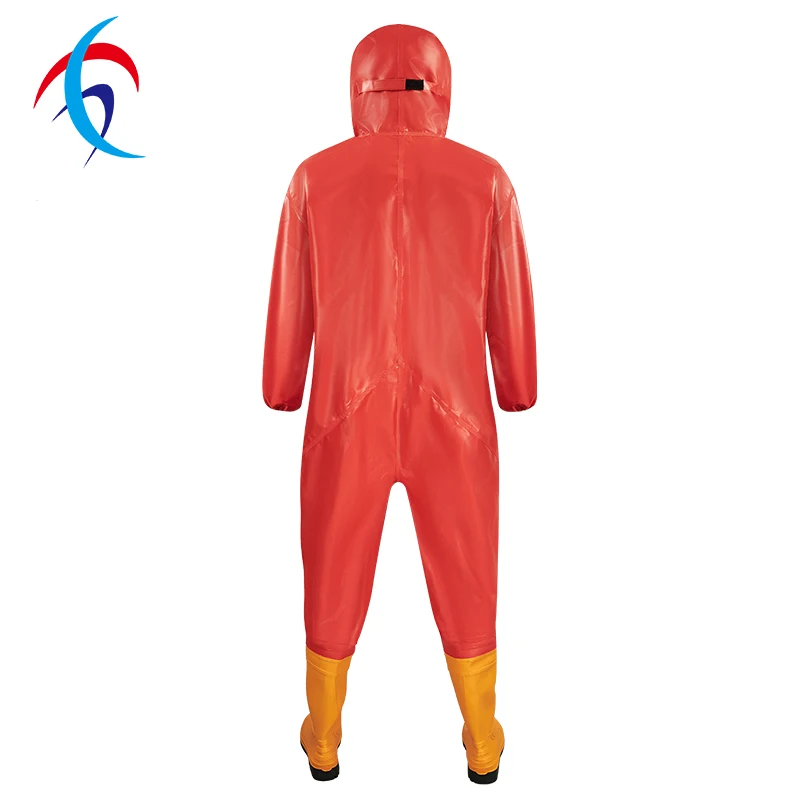 Factory Cheapest Wholesale Chemical Hazmat Resistant Protection Clothing Chemical Proof Safety Suit for Rescue