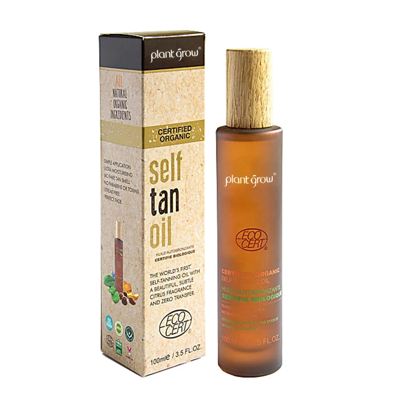 OEM DAAO Private Free Sample Label Natural Shimmering Shimmer Body Sunshine Sun Tanning Tanning Oil