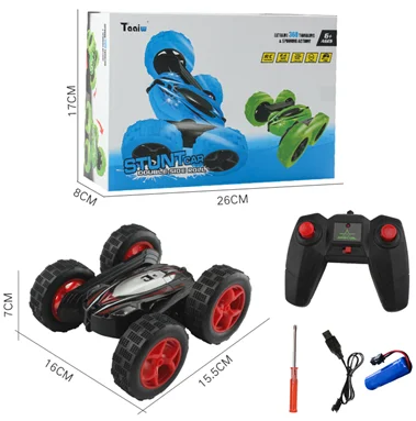 
JJRC Toys 2.4G 1:24 RC Stunt Car Double Sided High Speed Car 