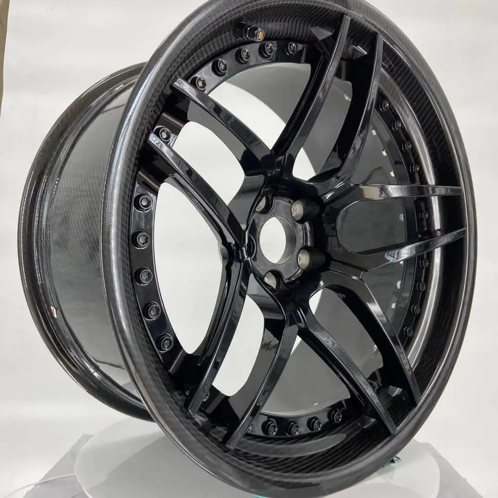 hot selling  carbon fiber  customized car forged wheel