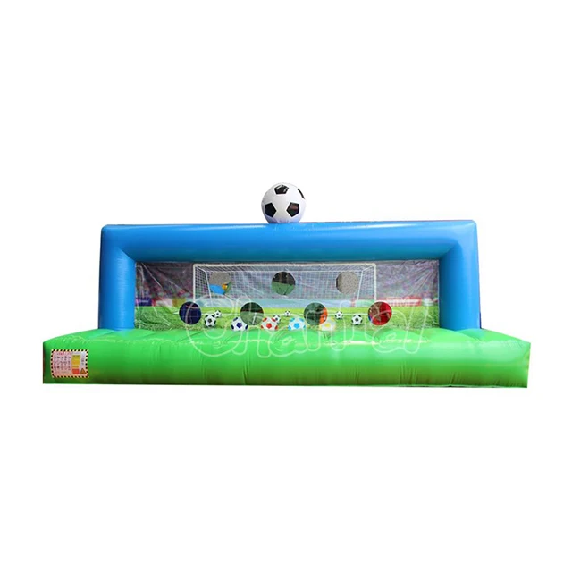 Inflatable Football Goal Portable Inflatable Football Shooting Target Post Gate Inflatable Soccer Shootout sport Game For party