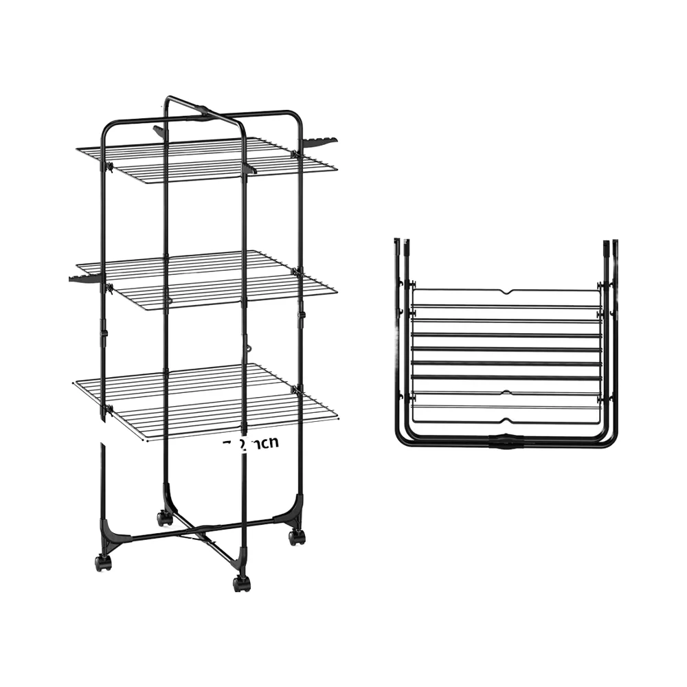 OEM Factory Supplied Modern Metal Coat Stand Rack Freestanding Multifunctional Clothes Hanger for Bedroom Use