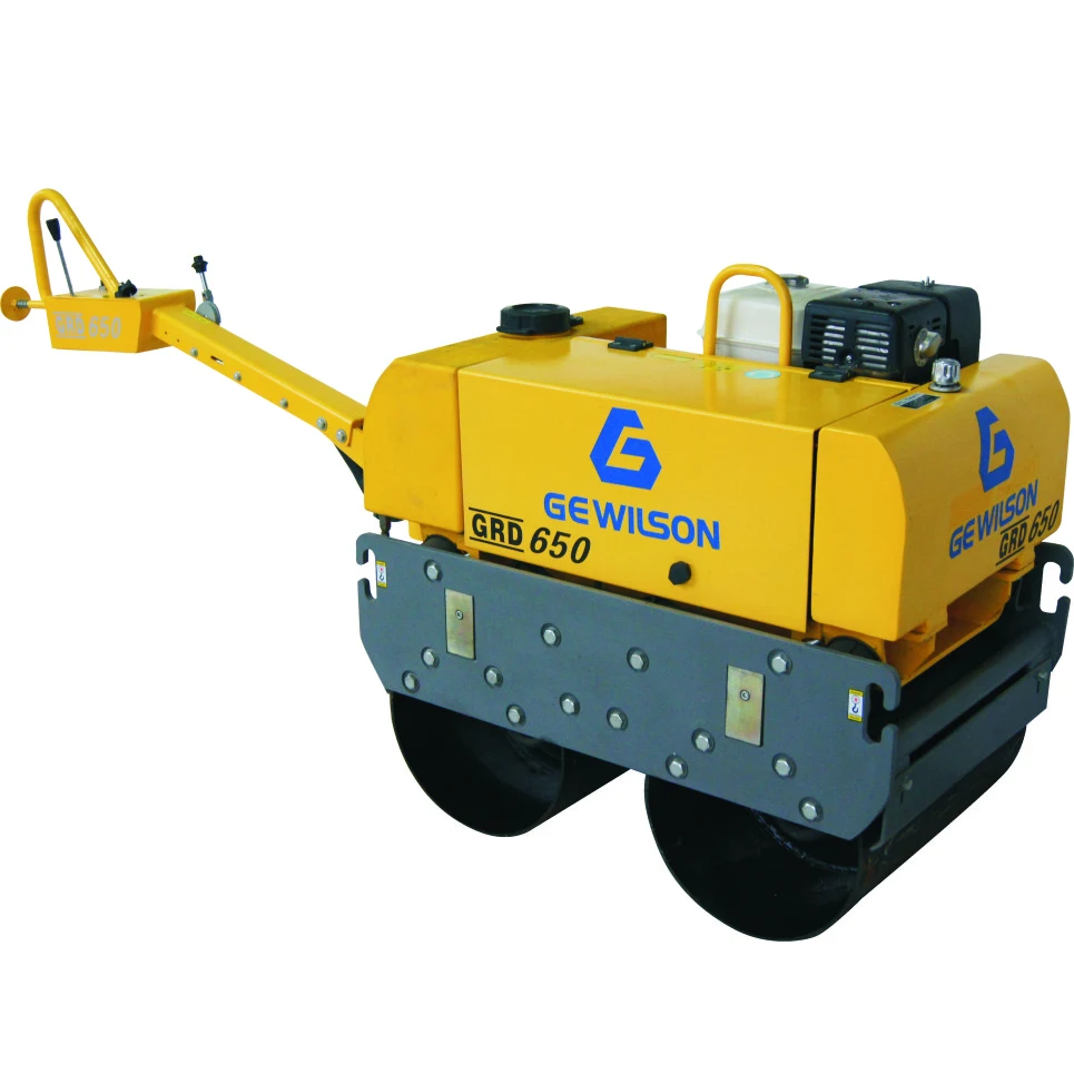 Weight 550kg Double Drum Road Roller