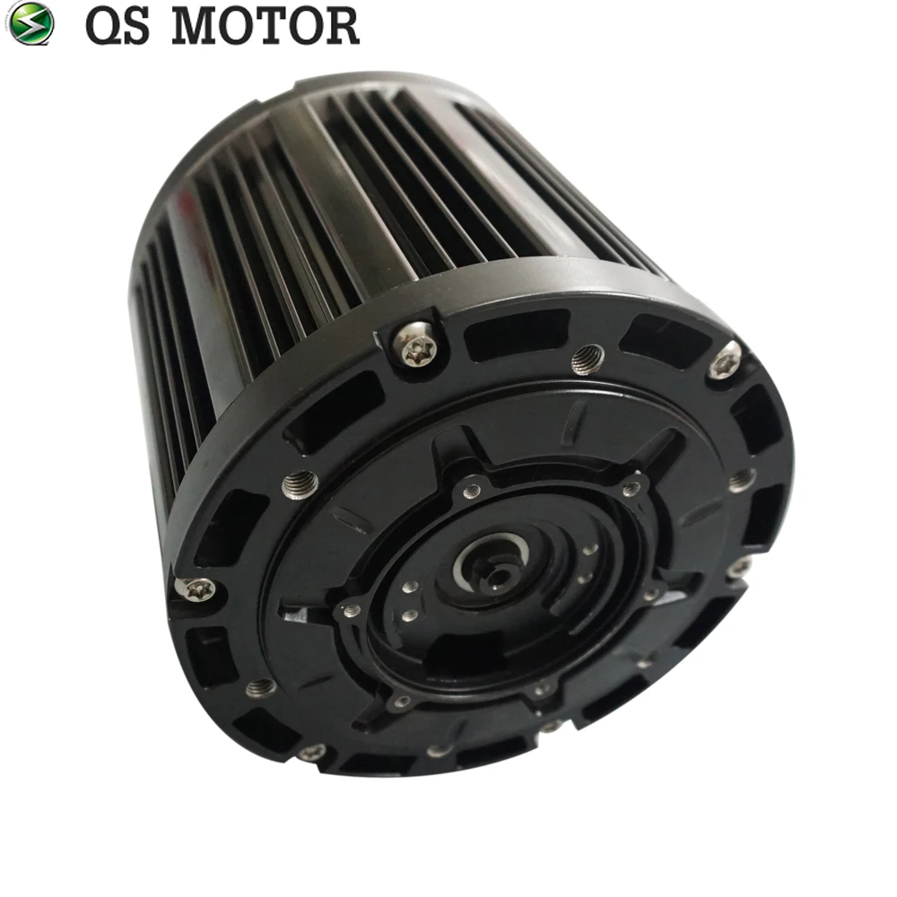 QS 138 3kW 72V100KPH old appearance mid drive motor with belt design
