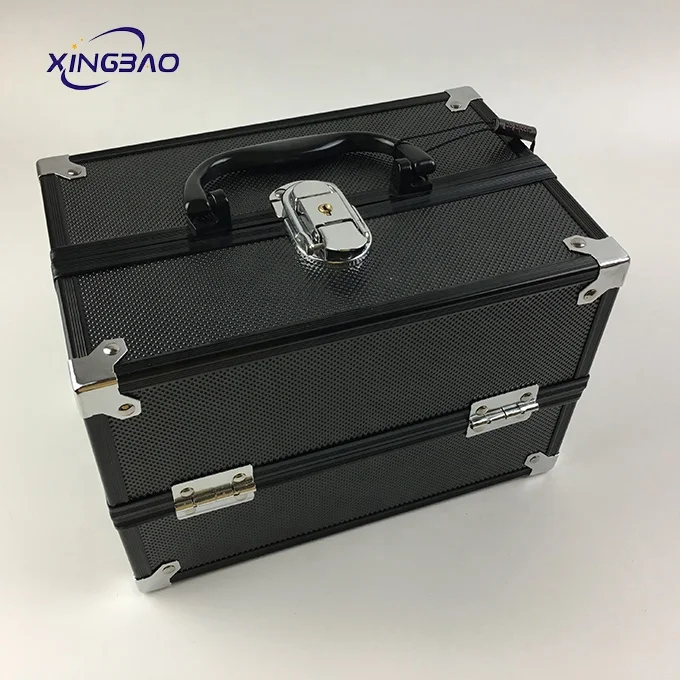Aluminum Makeup Tool  Vanity Multifunction  Maleta De Maquillaje Profesional  ABS Cosmetic Case