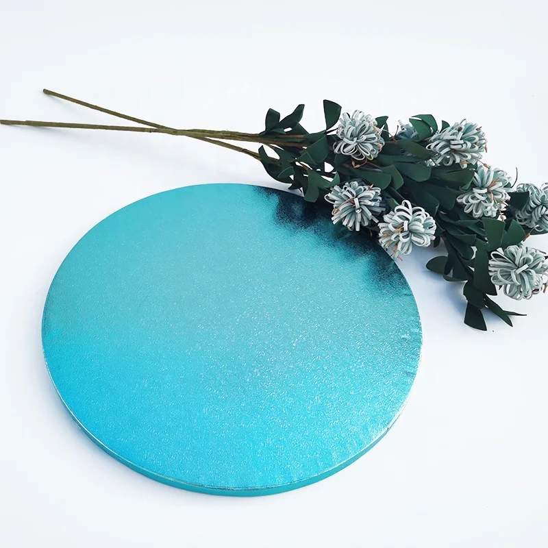 Factory Hot Sale Round Cake Base Drum Board With Different Colors And Size