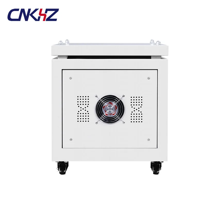 420v to 380v three phase three wire to three phase four wire AC high strength high efficiency dry type isolation transformer box