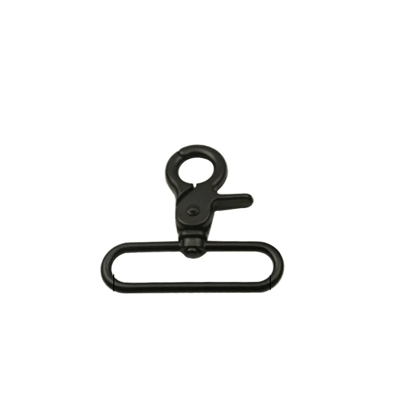Great for Women 2-Inch Zinc Alloy Hardware Hook with 50mm Leather Bag Hanging Buckle Metal Clasp for Luggage Use