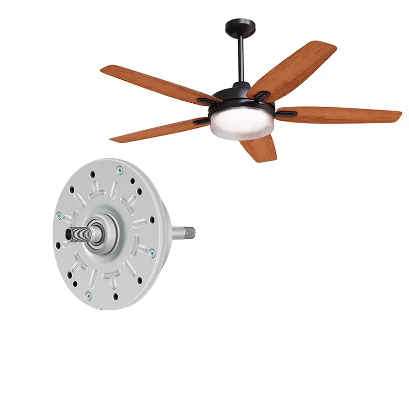 Brushless DC Motor for 48/52 Inch natural solid wood decorative bldc energy saving LED ceiling fan with light