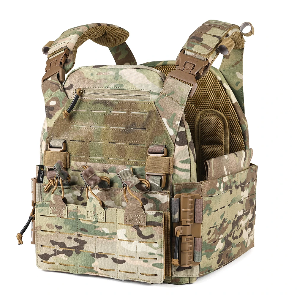 PTG Hunting Vest Outdoor Molle Body Protection Equipo Tactico Pouch Plate Carrier Chaleco Tactico Tactical Vest