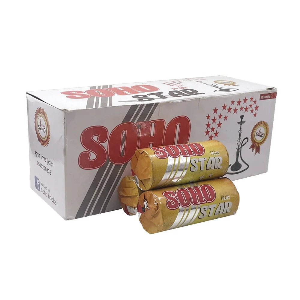 YKS 35mm star Israel hookah charcoal smokeless incens charcoal shisha coal