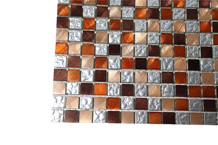 glass and metal tile