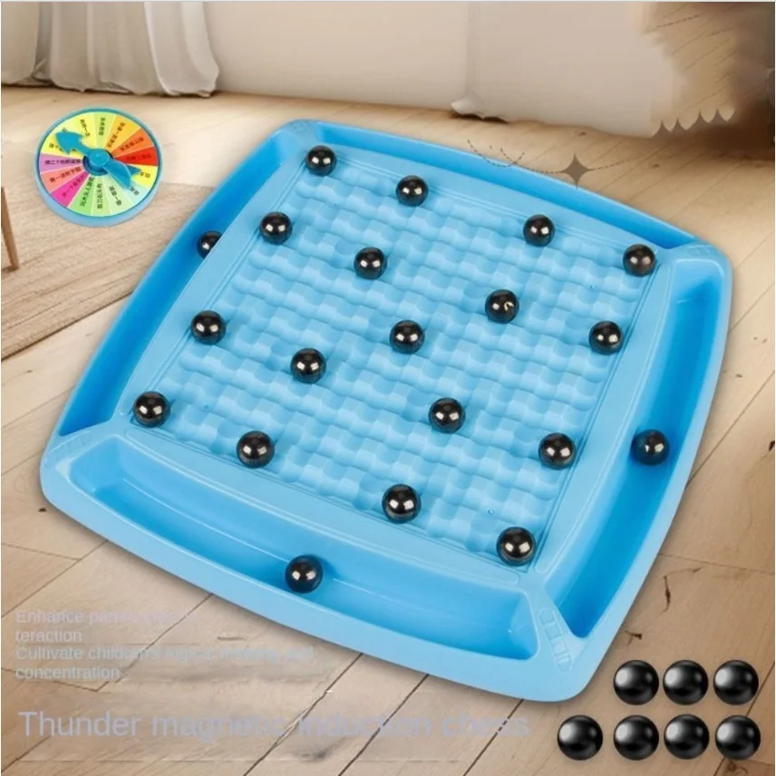 Magnetic Chess Educational Checkers Game Portable Chess Board Party Supplies Battle Chess Set Family Gathering Gift Toy For Kids