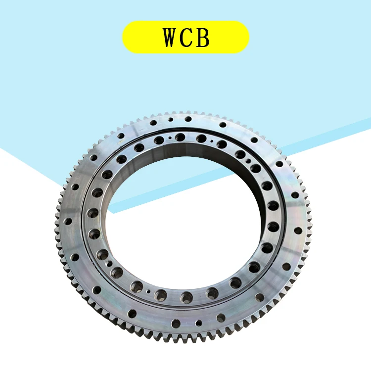 European Standard Slewing Ring, cross roller Slewing Bearing with high quality with 55-62HRC Non-gear, internal & External Gear