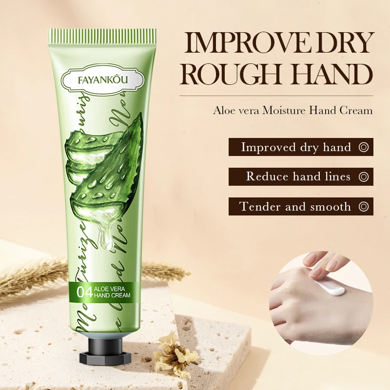 FAYANKOU Cosmetic moisturizing Natural Anti Aging Hand Care Cream Tube Organic Whitening Private Label Custom Lotion Handcream