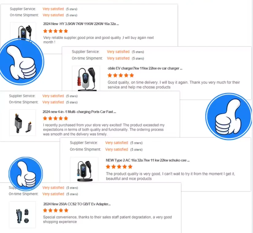 HY 2024 Fast Retractable Car Charger USB C Car Charger Fast Charge 120W 2 Retractable Cables and USB Port Car Charger Adapter