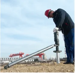 Multifunctional Easy-to-use Post Ramming Pile Driver Machine for Ground Screw Fixing