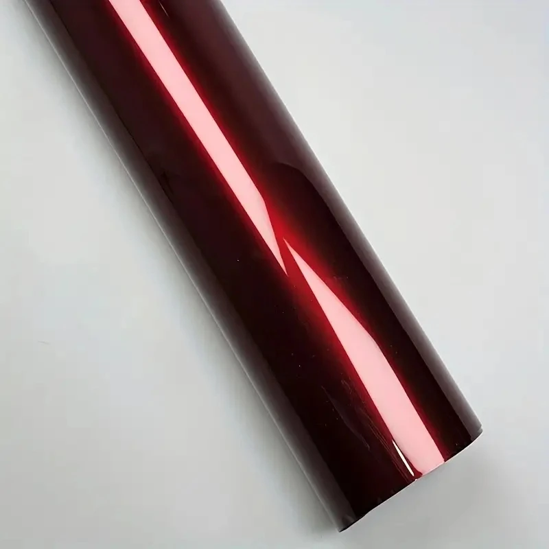 Metallic Glossy Red TPU Color PPF Self Healing Color PPF For Cars 6 Years Warranty Car Vinyl Stickers TPU Car Color PPF